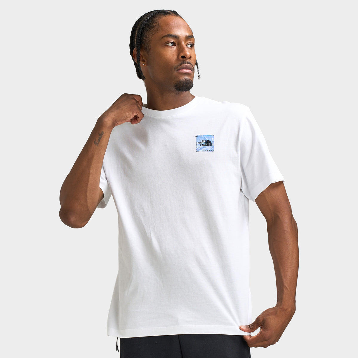 The North Face Stitch Box Relaxed T-Shirt / White