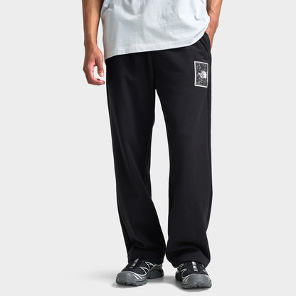 The North Face Astro Logo Pantalon Jogging Ample à Ourlet Ouvert  / Noir