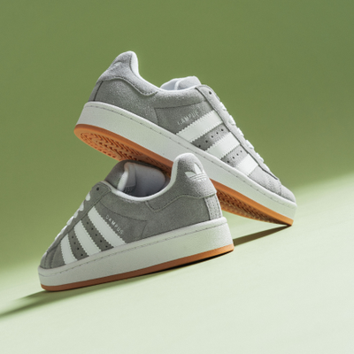 adidas Originals Juniors' Campus 00's "Grey Heather / White" on sale right now. Shop adidas sale now at JD Sports. 