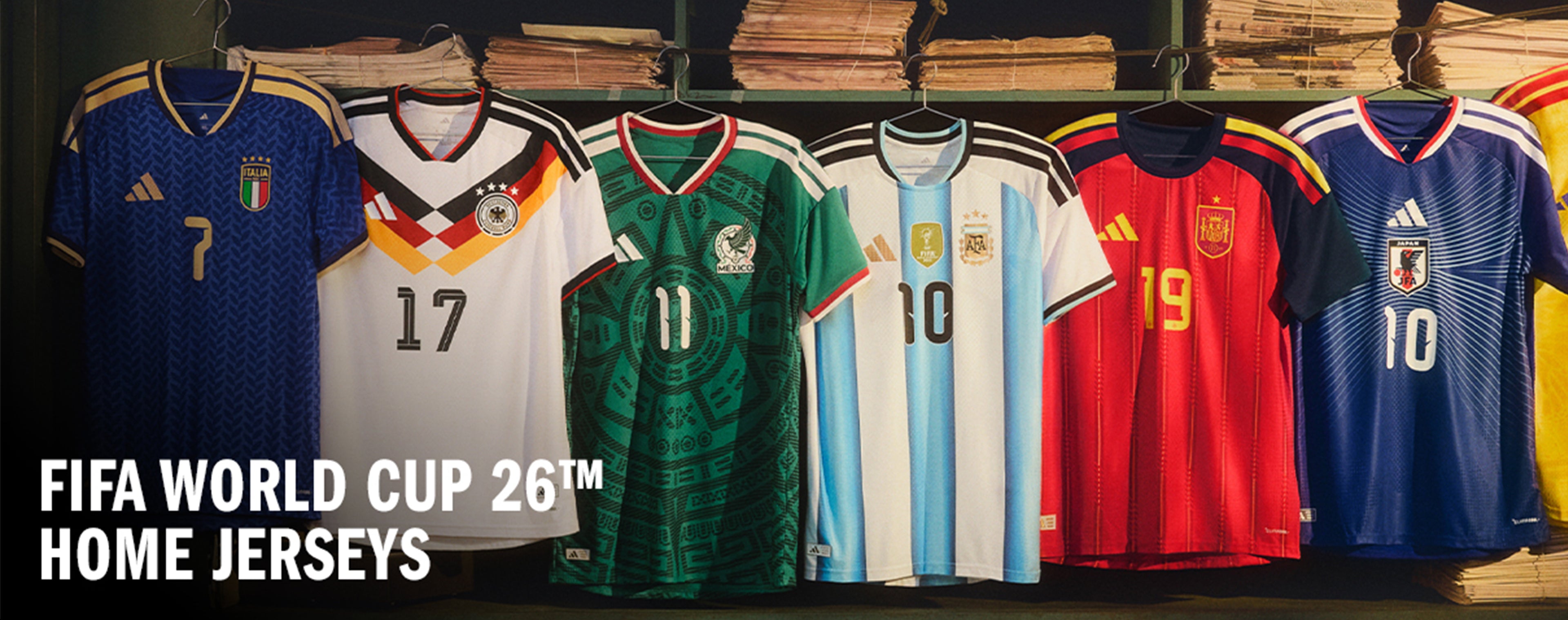 Game on – Shop the adidas World Cup jerseys now at JD Sports