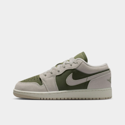 Jordan 1 Low SE GS "Medium Olive / Light Orewood Brown - Sail" shoe. Shop Kids' new arrivals now. 