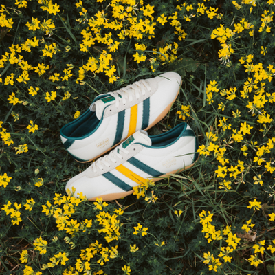 adidas Originals Tokyo pour femmes « Blanc crème / Vert collégial - Gum ». Magasinez la vente femmes dès maintenant chez JD Sports.