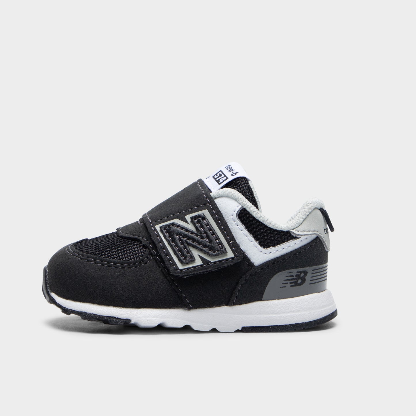 New Balance Infants' 574 Black / White