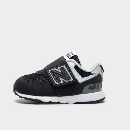 New Balance Infants' 574 Black / White