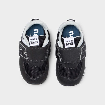 New Balance Infants' 574 Black / White