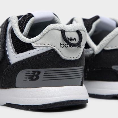 New Balance Infants' 574 Black / White