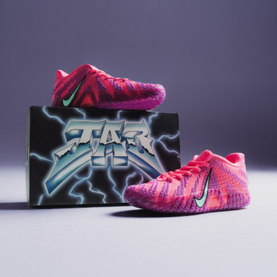 Nike Ja 3 "Hyper Pink / Mint Foam - Black" shoe. Shop Kid's Nike now at JD Sports.
