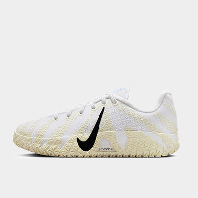 Nike Ja 3 GS "White / Black - Coconut Milk" shoe. Shop sneaker Releases now. 