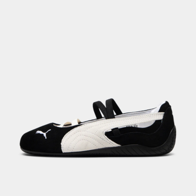 PUMA Women's Speedcat "Ballet Black / White" shoe. Shop Women's new arrivals now. 