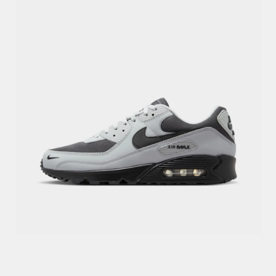 Nike Air Max 90 "Grey / Black" shoe. Shop Men's Shoes now