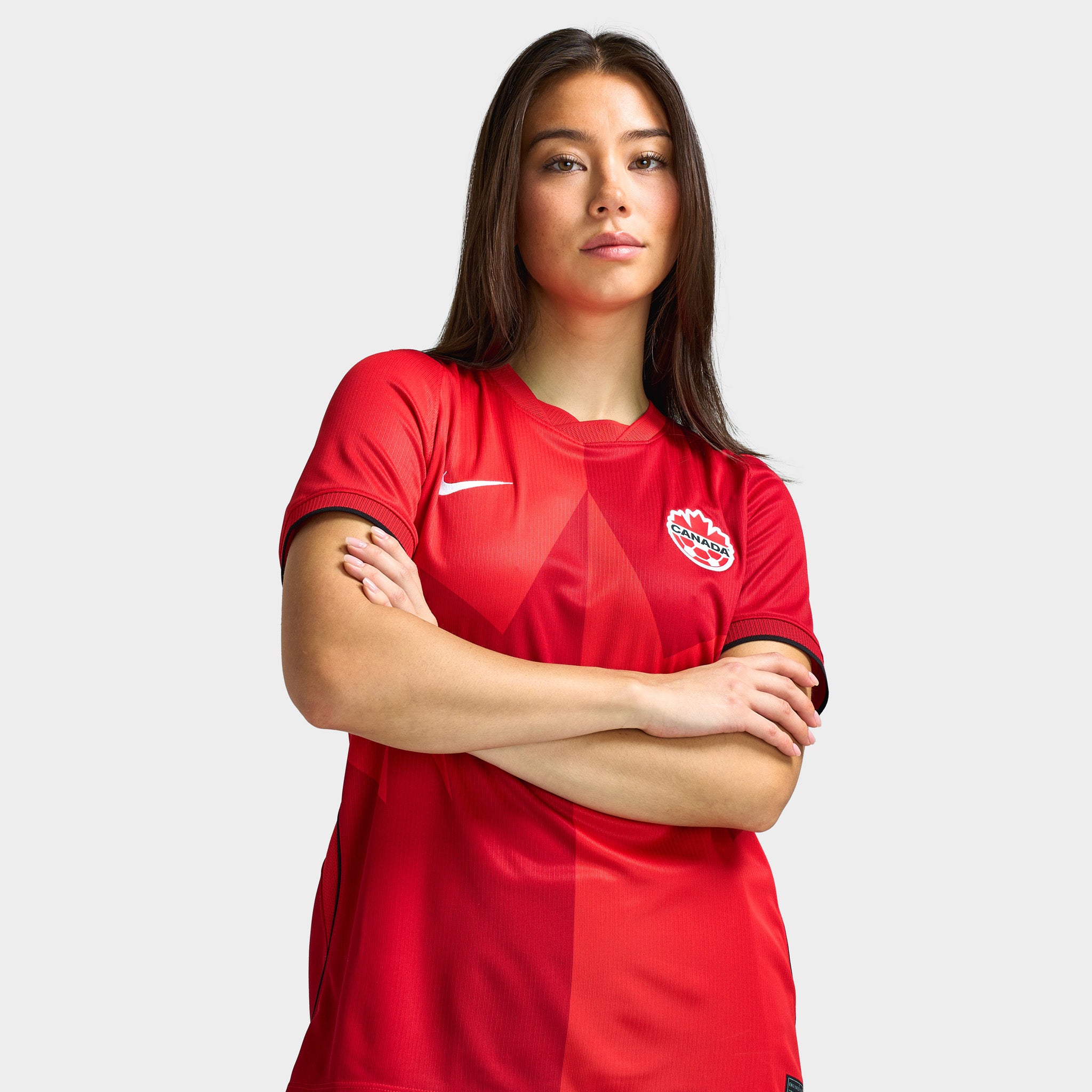  Women's Pro Fit Jersey S 赤 Nike Women's Stadium Replica Jersey Canada (Home) / Red – JD Sports