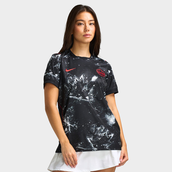 Nike Women's Canada Stadium Replica Jersey Canada (Away) / Black  JD Sports