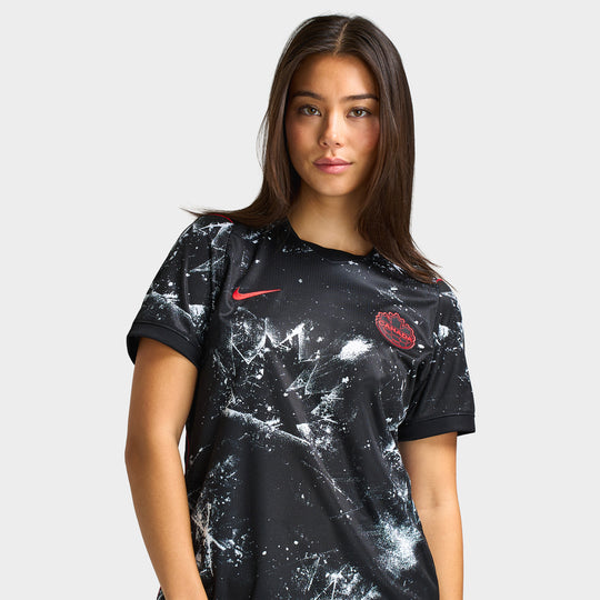 Nike Women's Canada Stadium Replica Jersey Canada (Away) / Black