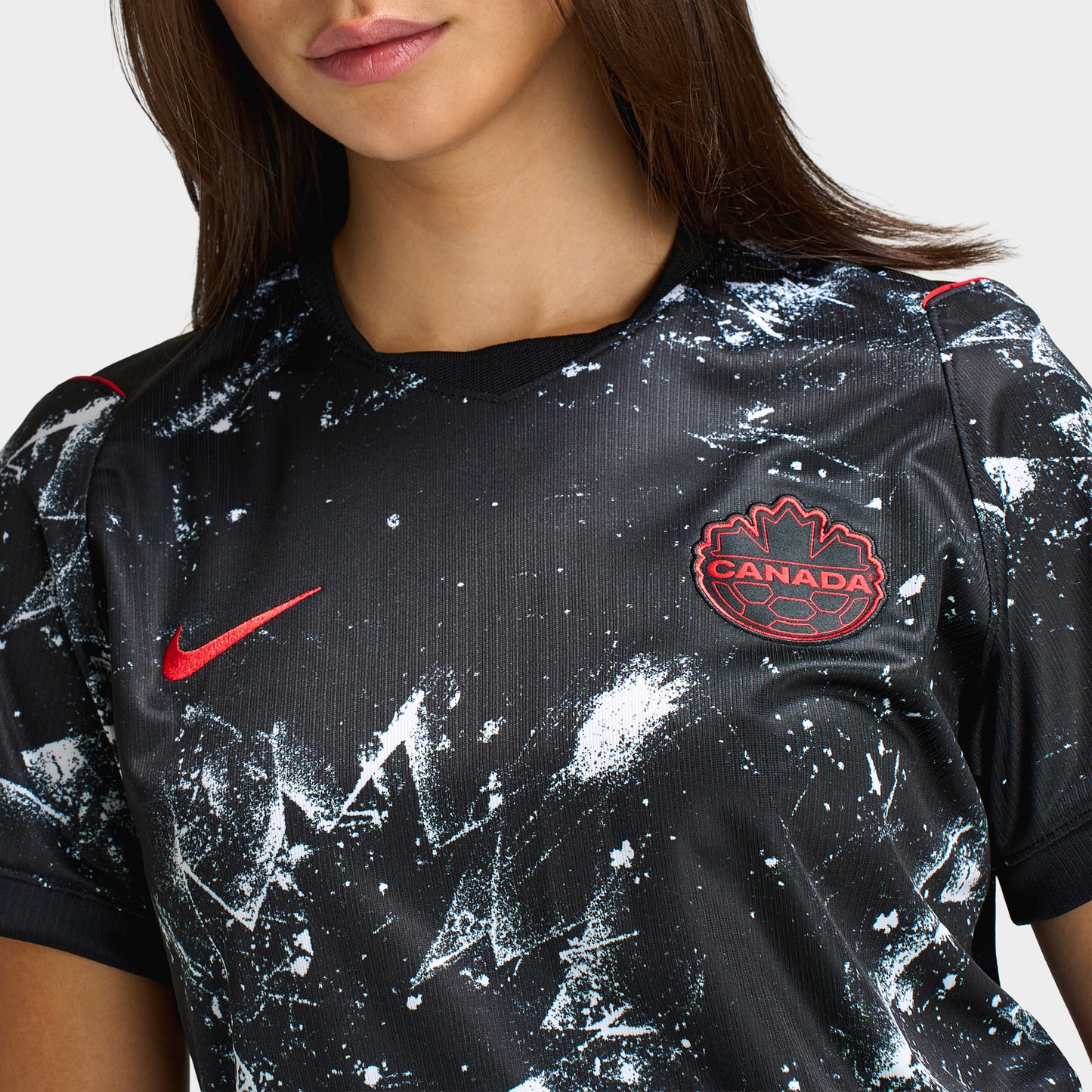 Nike Women's Canada Stadium Replica Jersey Canada (Away) / Black