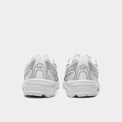 New Balance Children's 740 Silver Metallic / Signal Pink