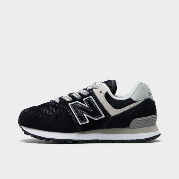 New Balance Children's 574 Black / White – JD Sports