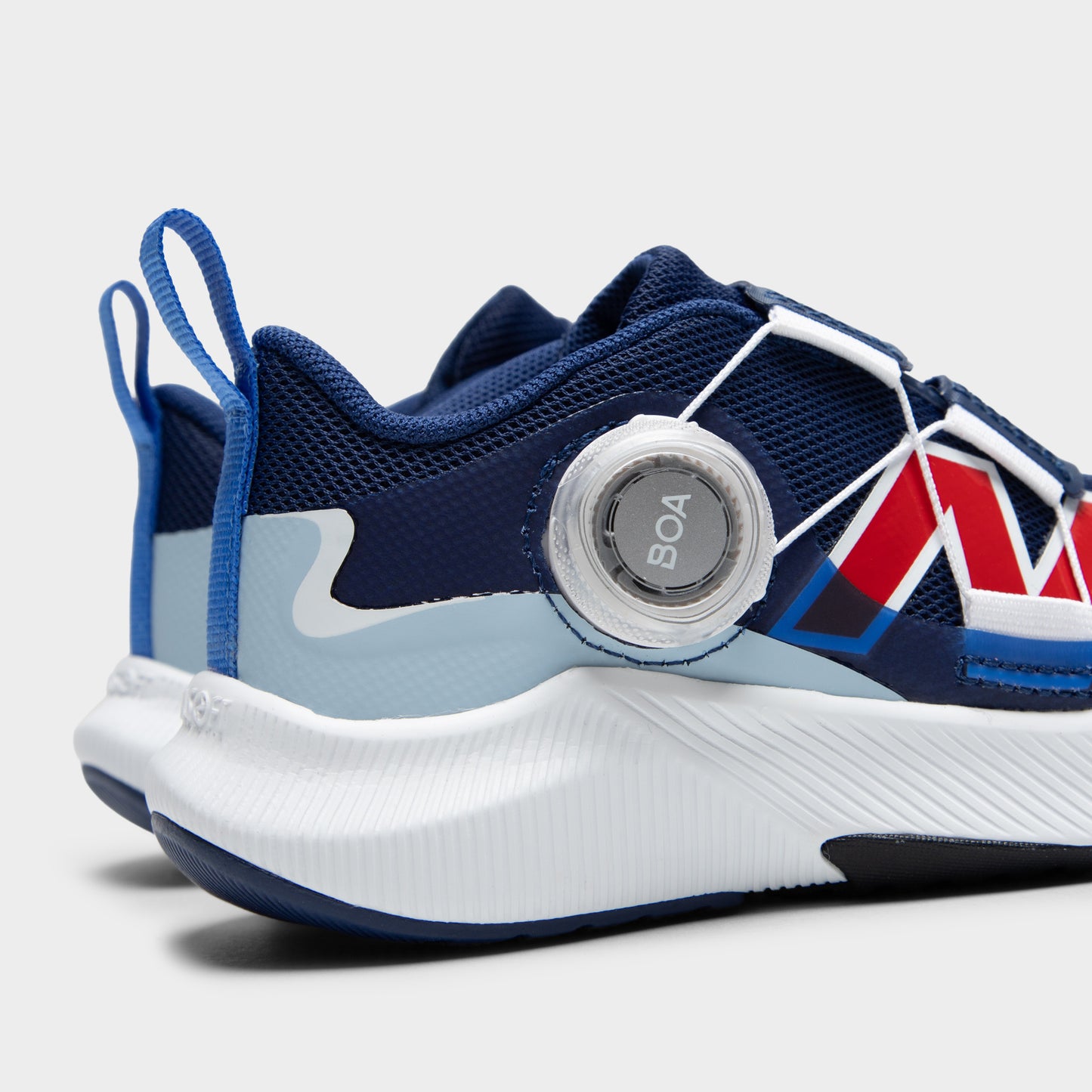 New Balance Enfant Reveal v4 Bleu Huître / Bleu Oiseau