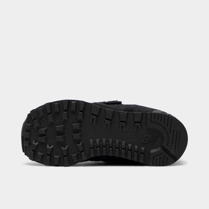 New Balance Children's 574 Black / Black