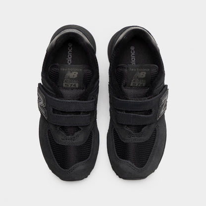 New Balance Children's 574 Black / Black