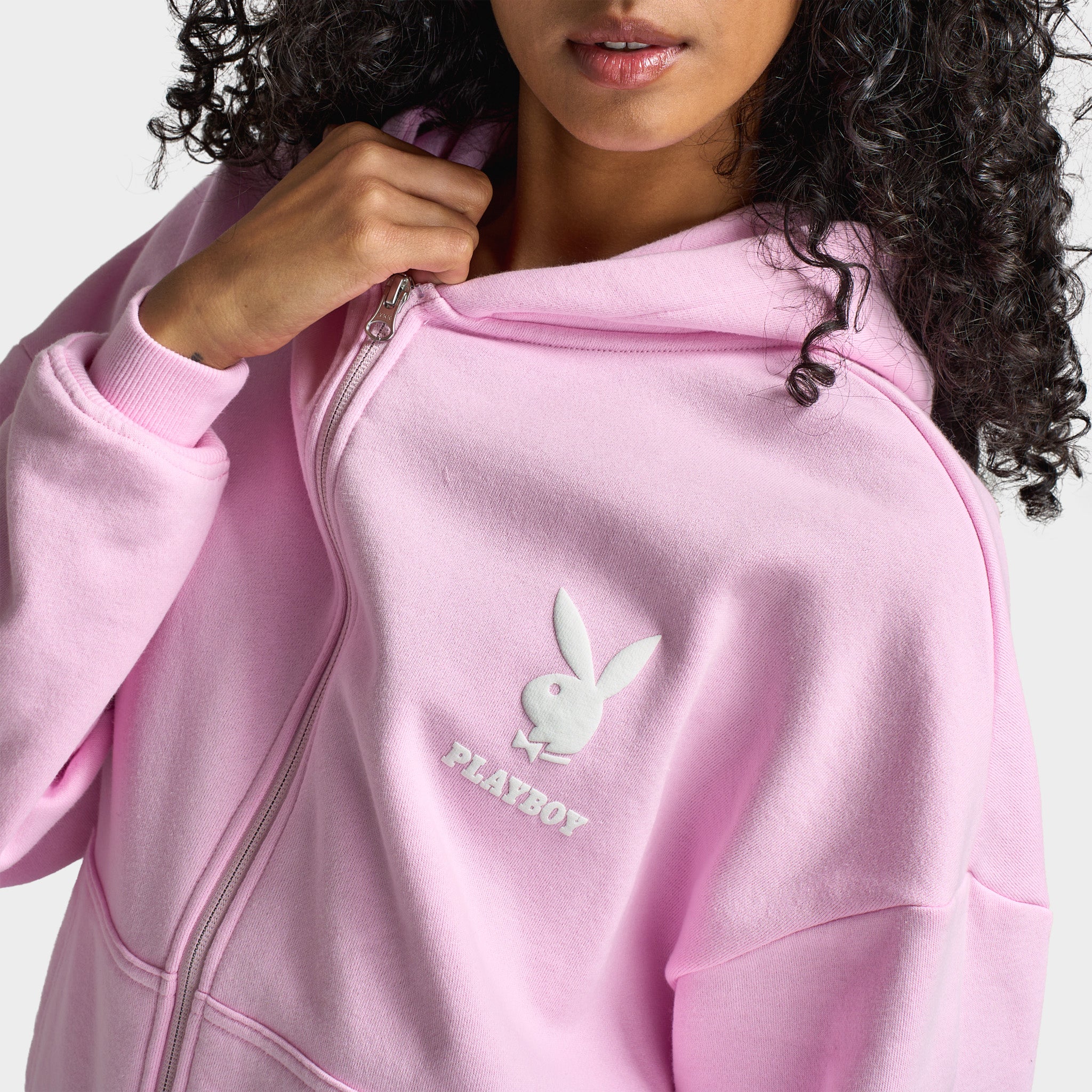 Eé embroidery hoodie onepiece baby pink Zoffy One Piece Embroidered Hoodie / T-shirt | One Piece Store