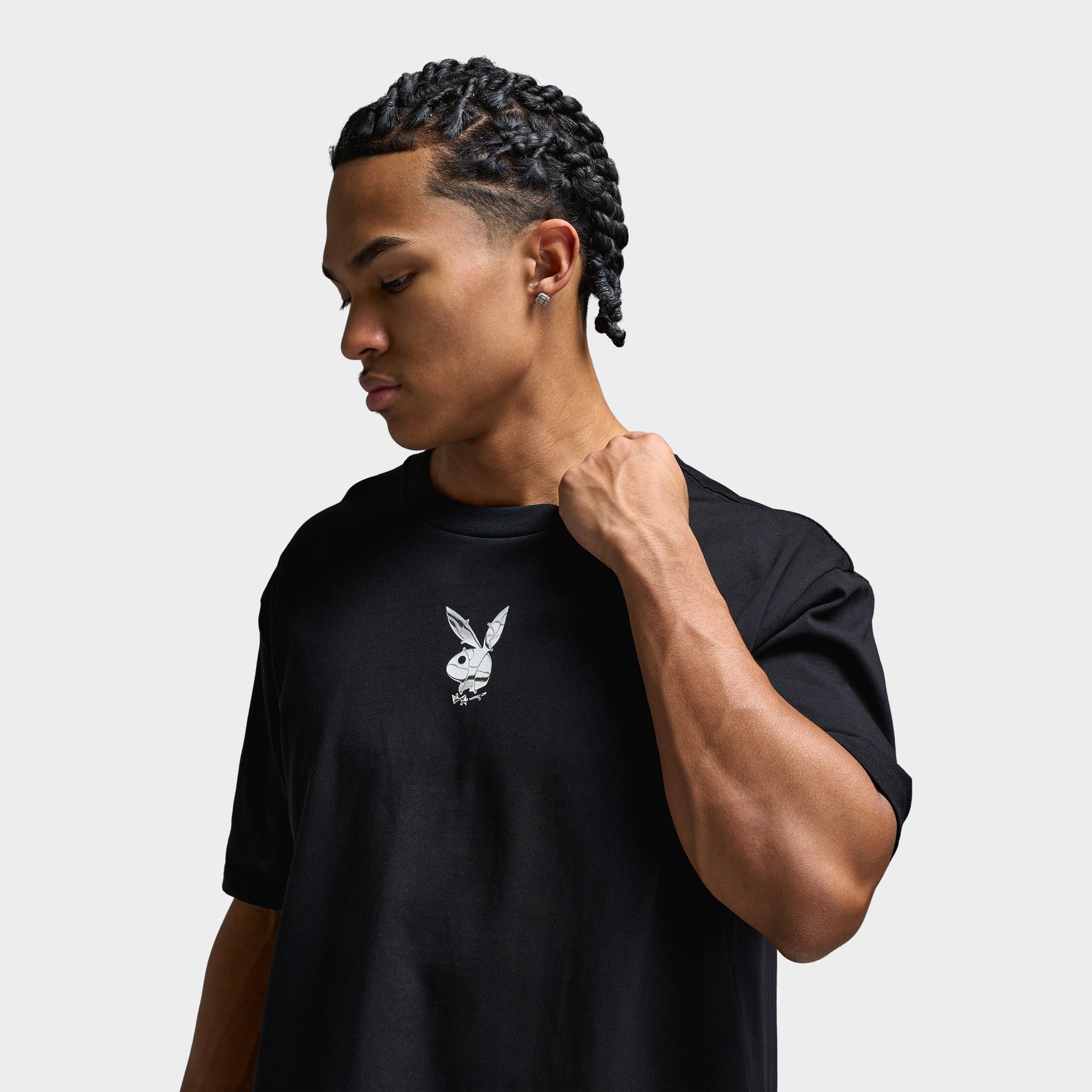 90s PLAYBOY 　JERZEESボディ USA製 90's JERZEES ポケットTシャツ 