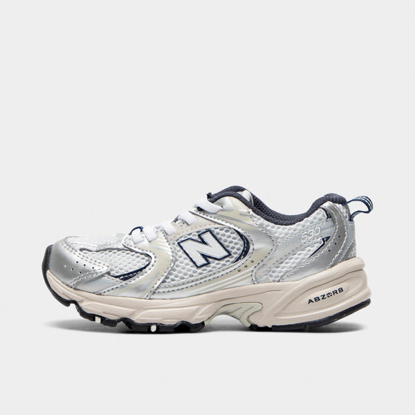 New Balance Children's 530 Summer Fog / Nimbus Cloud - NB Navy