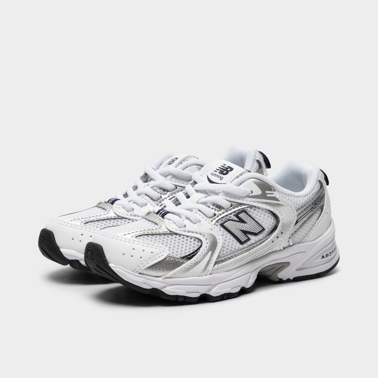 New Balance Enfants 530 Indigo naturel / Argent métallisé