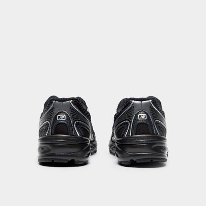 New Balance Children's 740 Black / Silver Metallic