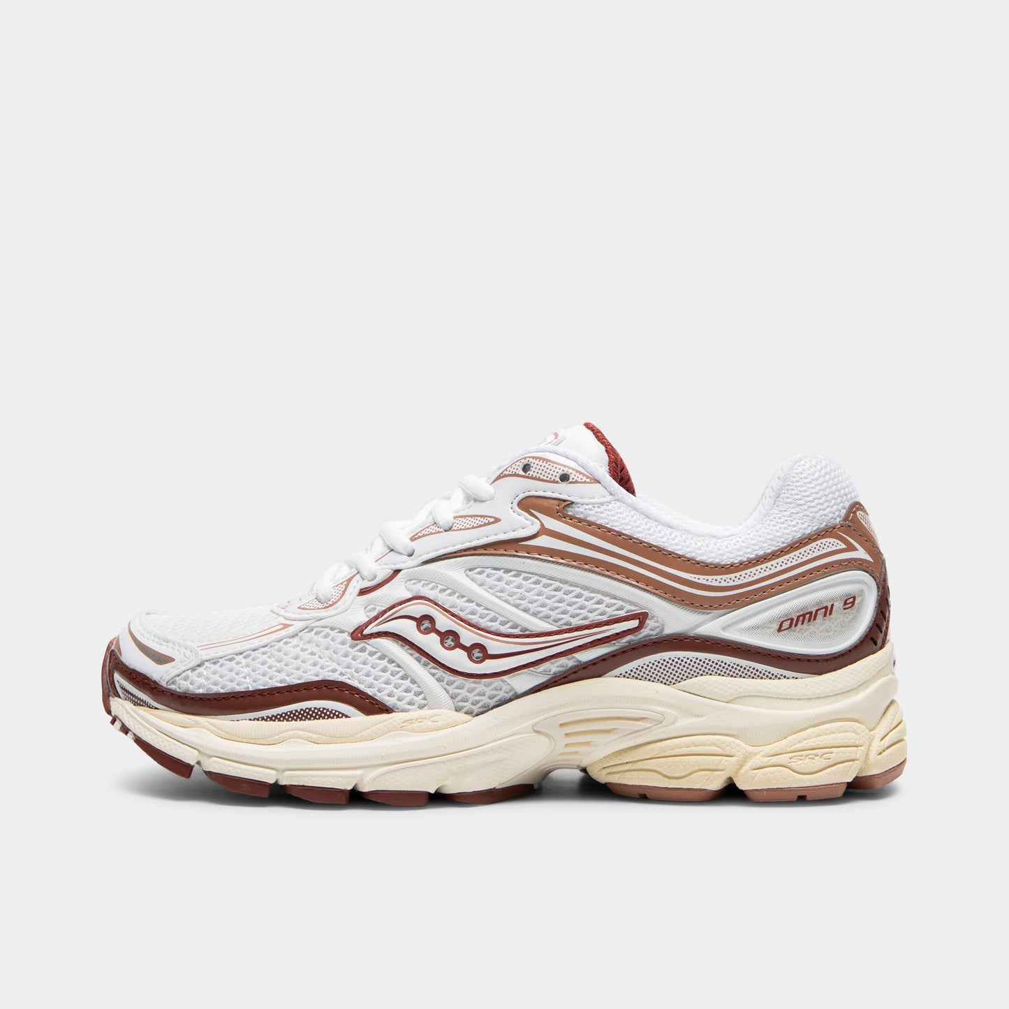 Saucony Women's Progrid Omni 9 White / Cinnamon