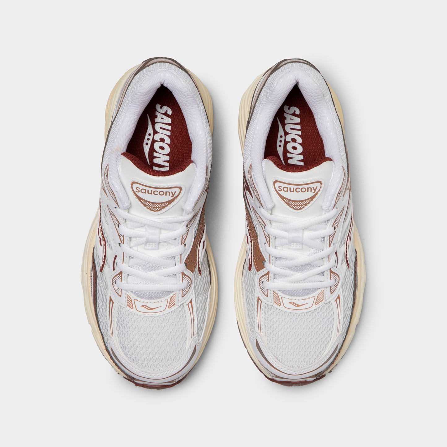 Saucony Women's Progrid Omni 9 White / Cinnamon