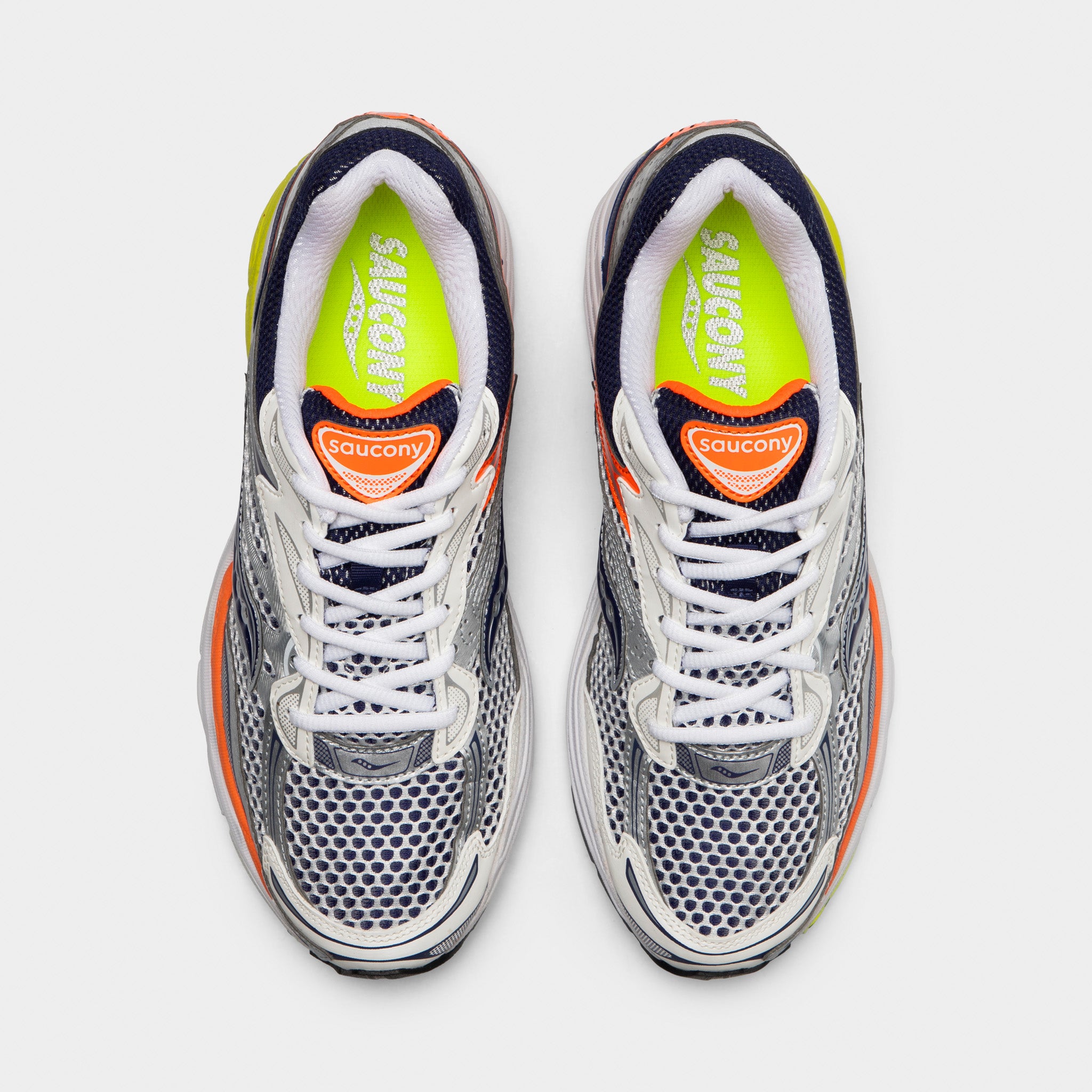 Saucony Omni Grid OG Silver / Navy - Orange – JD Sports