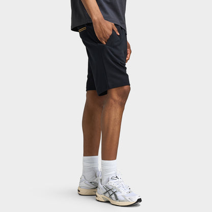 Fred Perry Classic Sweat Short Black / Warm Stone