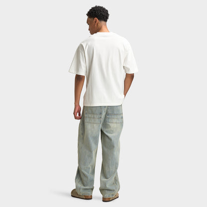 Criminal Damage T-shirt  Star Dog / Blanc Cassé