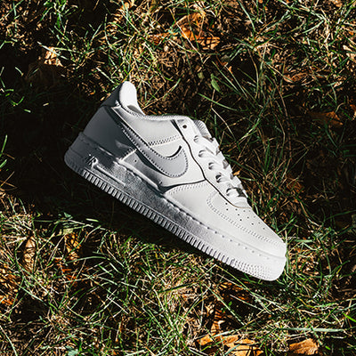 Nike Air Force 1 GS White / Ghost. Shop Juniors Nike at JD Sports