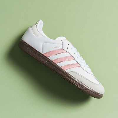 adidas Women's Samba OG "White / Wonder Mauve - White" shoe. Shop Women's adidas now at JD Sports.