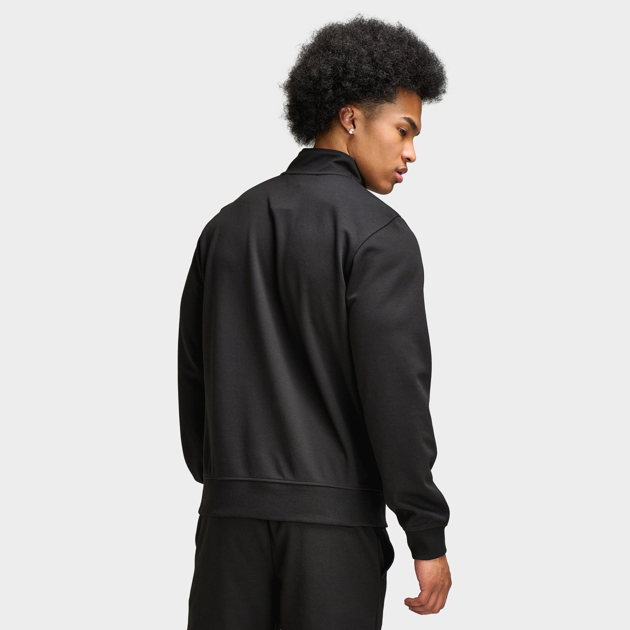 Lacoste Double Knit Half-Zip Sweater / Black – JD Sports