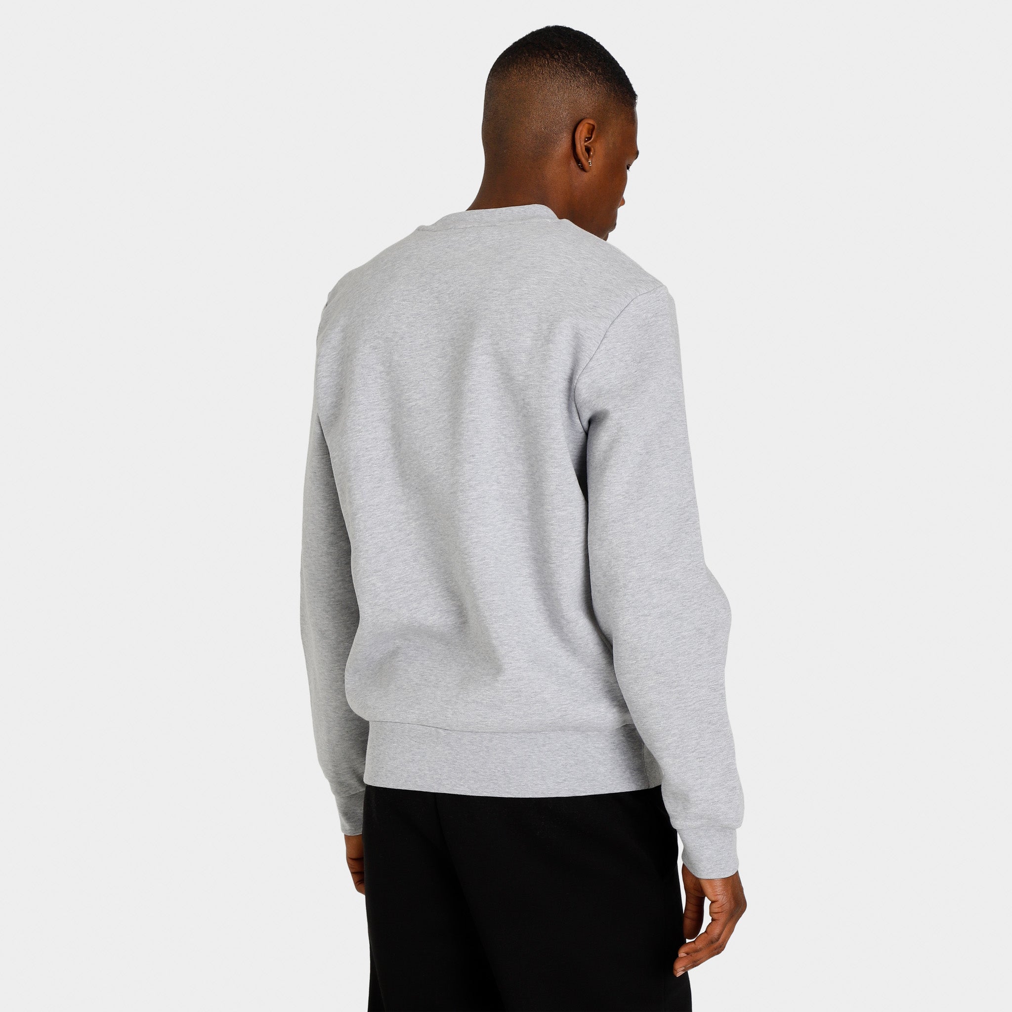 Lacoste Organic Brushed Cotton Sweatshirt / Grey Chine – JD Sports