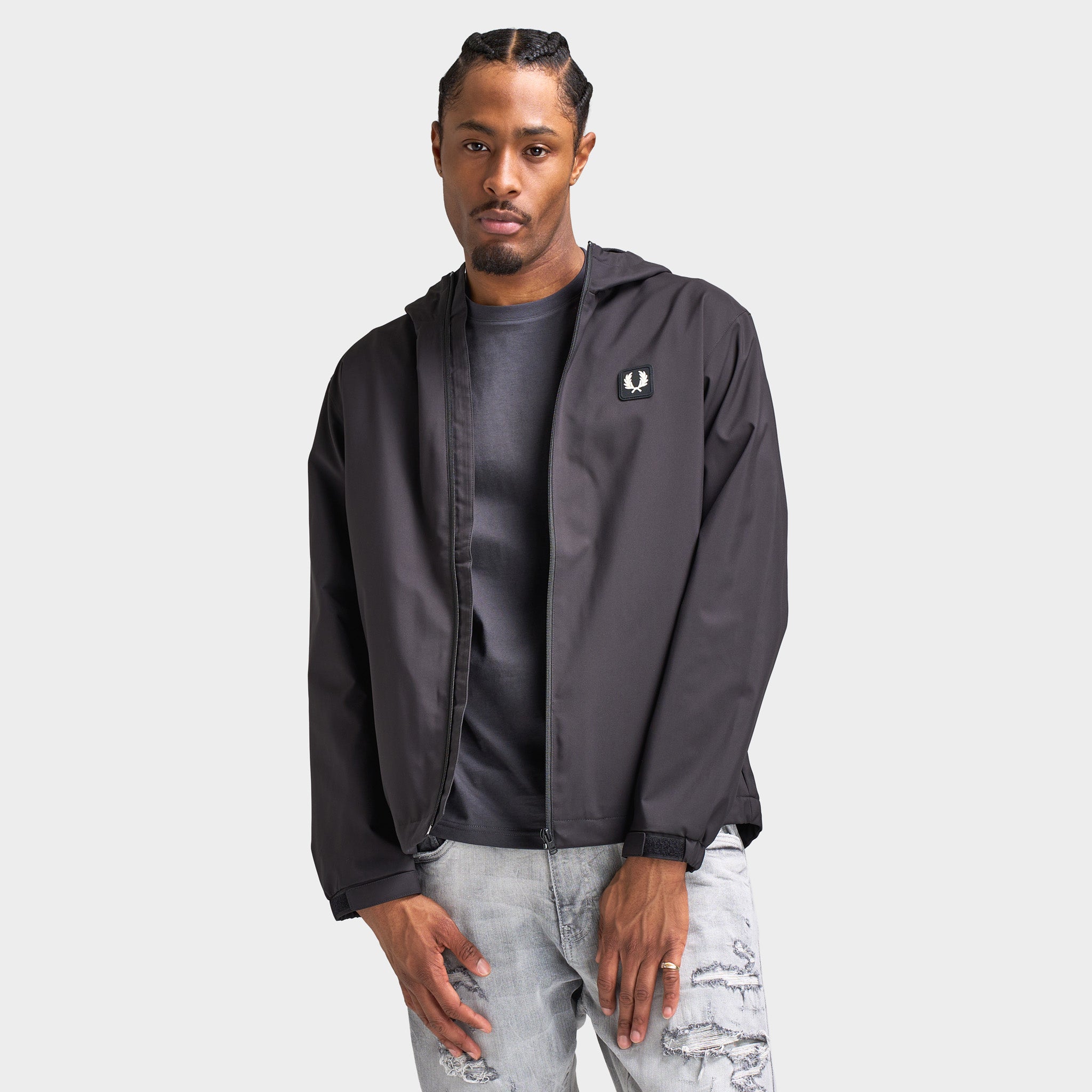Fred Perry ジャージ ブラック FRED PERRY（フレッドペリー） ジャージ Taped Track Jacket／フレッド