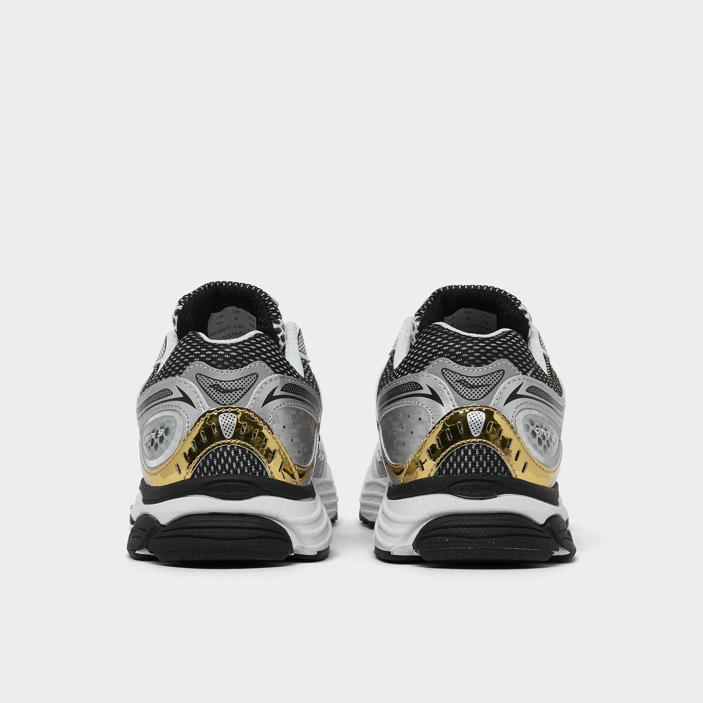 Saucony Juniors' Omni 9 White / Gold - Silver – JD Sports