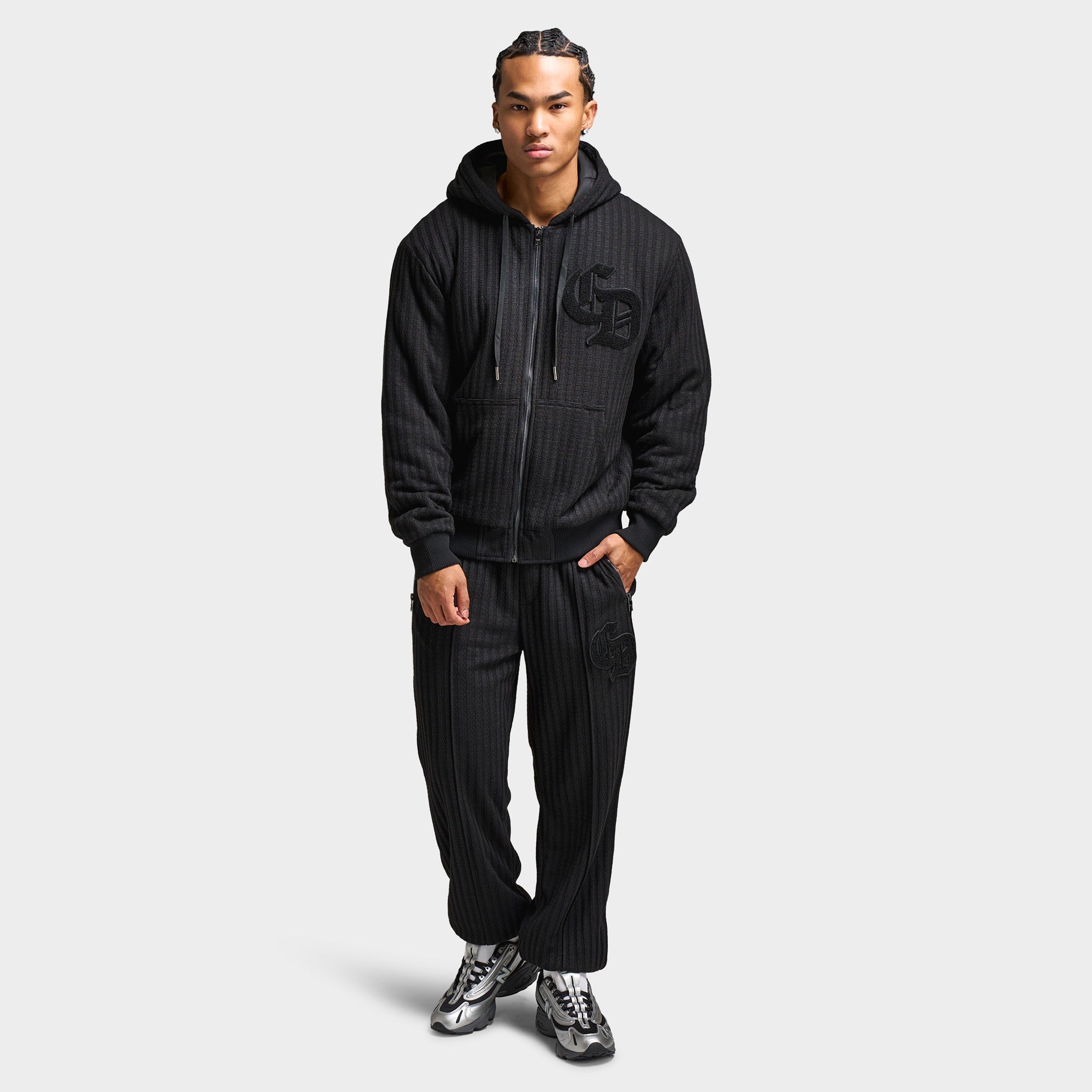 Criminal Damage Stanford Knitted Hoodie / Black – JD Sports