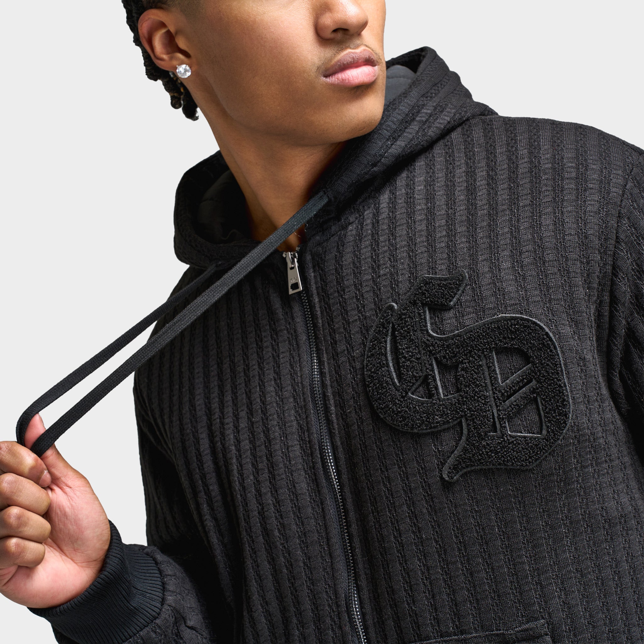 Criminal Damage Stanford Knitted Hoodie / Black – JD Sports