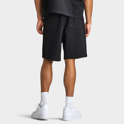 Criminal Damage Star Logo Shorts / Black