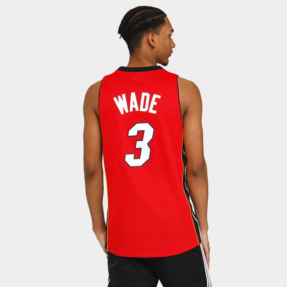 Mitchell & Ness Miami Heat Dwayne Wade Swingman Jersey / Red | JD ...