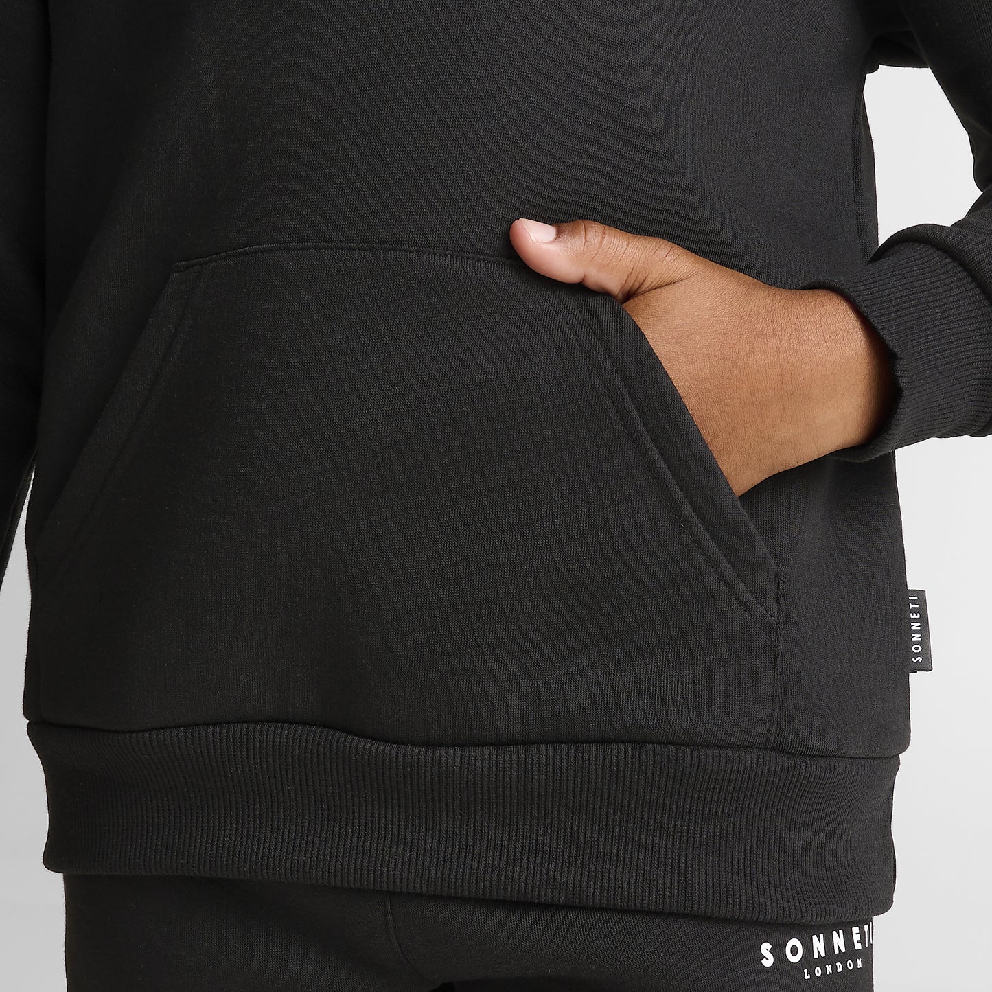 Sonneti Junior Boys' London Pullover Hoodie / Black