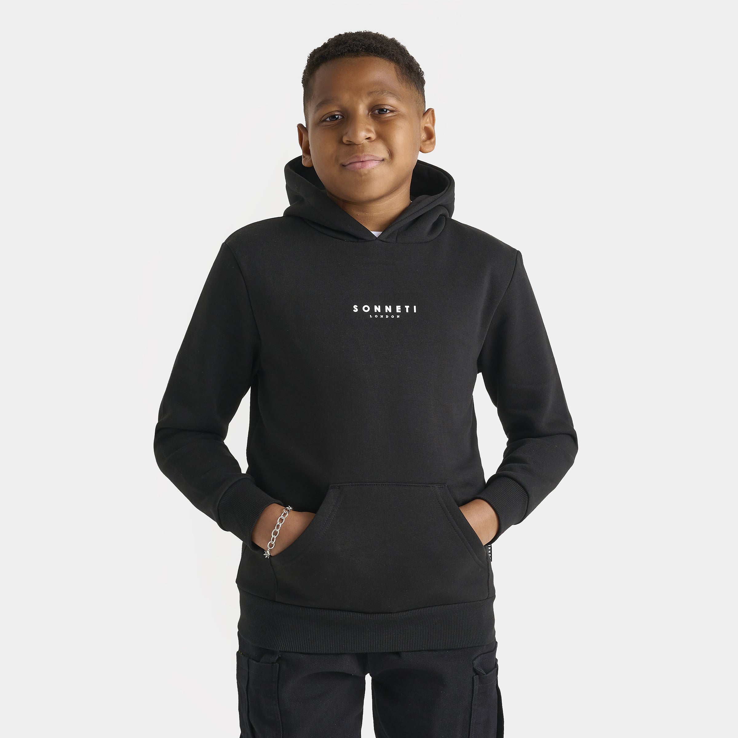 Sonneti Junior Boys' London Pullover Hoodie / Black – JD Sports