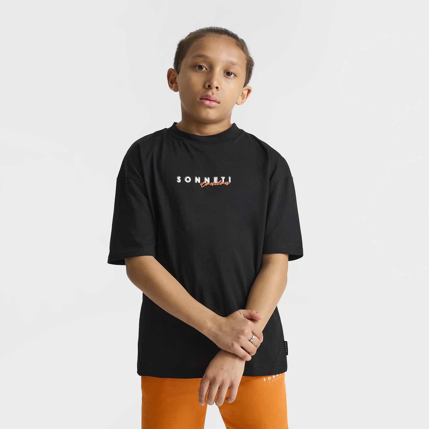 Sonneti Junior Boys' Cloud Tee / Black