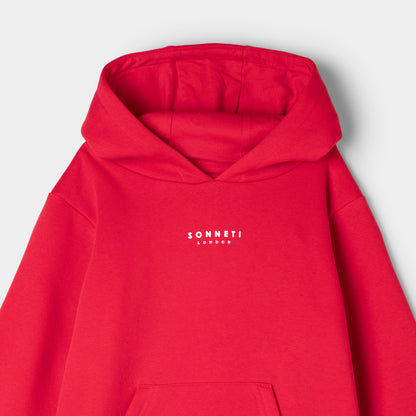 Sonneti Childrens' London Hoodie Set / Red