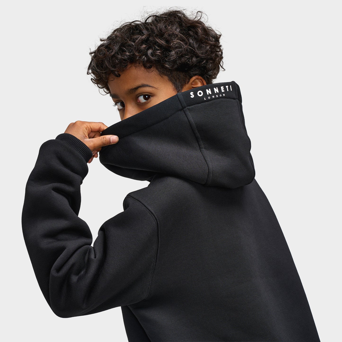 Sonneti Junior London 2.0 Chandail à Capuchon / Noir Véritable