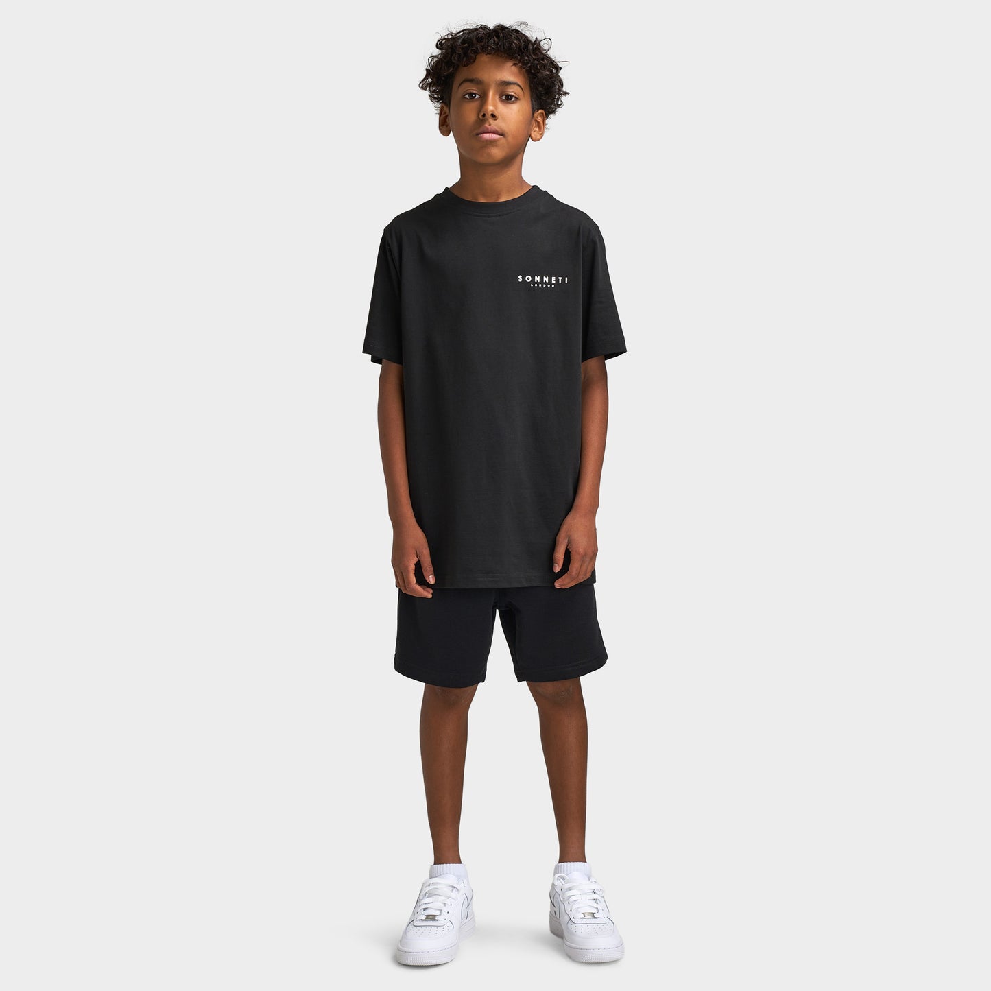 Sonneti Juniors' Global T-Shirt / True Black