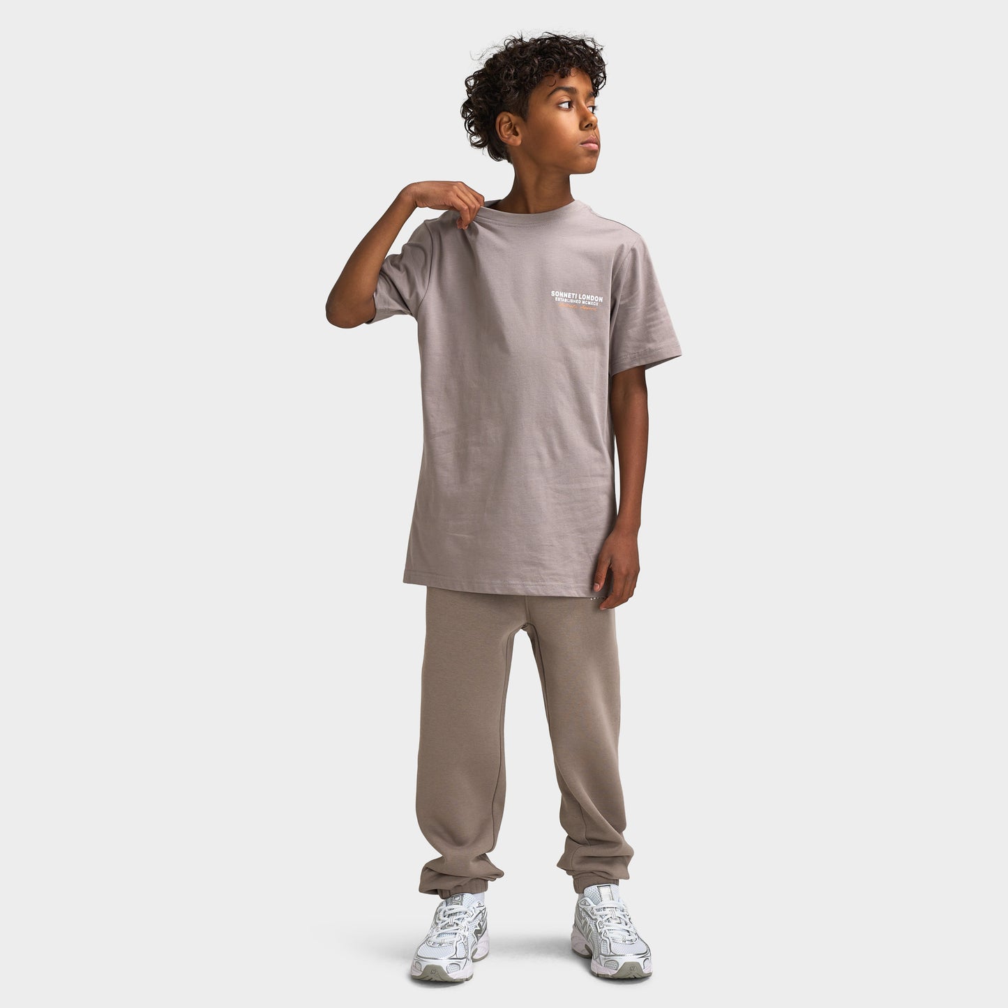 Sonneti Juniors' Staple T-Shirt / Driftwood